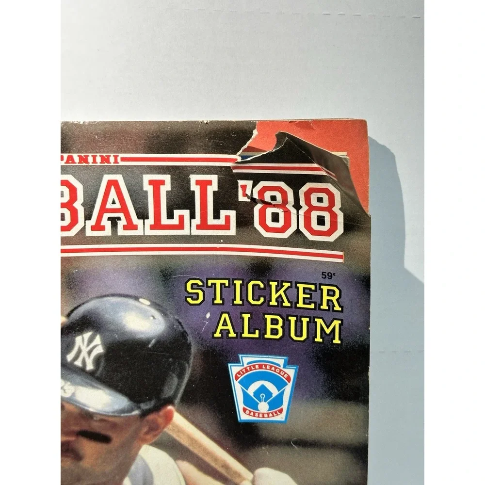 Panini Baseball Sticker Album‎ - 1988 Edition - No Stickers - AUTHENTIC